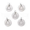 304 Stainless Steel Charms STAS-Q201-T445-7S-2