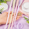 10 Yards Flat Polycotton(Polyester Cotton) Ribbon OCOR-TAC0030-01C-15