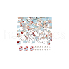  1 Strand Rectangle Synthetic Aqua Terra Jasper Beads Strands G-NB0005-58-7