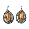 Natural & Synthetic Mixed Gemstone Pendants G-L623-02ASP-2