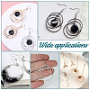 Unicraftale 50Pcs 304 Stainless Steel Linking Ring FIND-UN0003-62-5