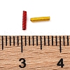 Brass Coiled Wire Tube Beads KK-C070-01-3