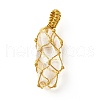 Natural Mixed Gemstone Pendants PALLOY-JF00845-2