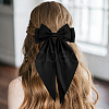 CRASPIRE Cloth Big Bowknot Hair Barrettes AJEW-CP0008-41A-02-5
