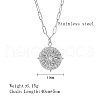 Non-Tarnish Stainless Steel Sun Pendant Necklaces YN2147-2-3