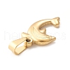 Ion Plating(IP) 304 Stainless Steel Pendants STAS-F288-03G-2