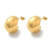 304 Stainless Steel Stud Earrings for Women EJEW-U051-01G-4