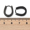 304 Stainless Steel Polishing Effect Hoop Earrings EJEW-M001-38P-5