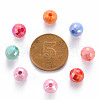 Opaque Acrylic Beads TACR-S153-40I-3