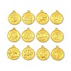 Tibetan Style Alloy Pendants PALLOY-E196-G-2
