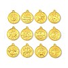 Tibetan Style Alloy Pendants PALLOY-E196-G-2