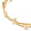 2Pcs Brass Tube Bangles for Women BJEW-JB11902-4