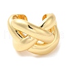 Brass Open Cuff Rings RJEW-P098-17G-2