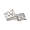 304 Stainless Steel Stud Earrings for Women EJEW-L272-027P-01-2