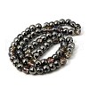 Electorplated Glass Beads EGLA-E003-11-2