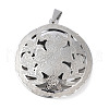 304 Stainless Steel Pendants STAS-S162-05P-1