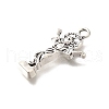 Tibetan Style Alloy Pendants PALLOY-D291-17AS-08-2