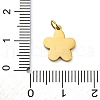 304 Stainless Steel Enamel Charms STAS-E550-71G-04-3