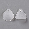 Transparent Frosted Acrylic Pendants MACR-S371-09A-701-2