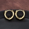 Brass Huggie Hoop Earrings EJEW-F260-06G-4