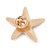 Alloy Enamel Brooches PALLOY-D363-01A-KCG-2
