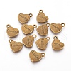 Mother's Day Tibetan Style Alloy Pendants TIBEP-5408-AB-FF-1