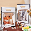 Folding Paper Gift Bags with Window ABAG-WH0045-20A-4