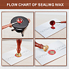Brass Wax Seal Stamp with Handle AJEW-WH0184-1021-4