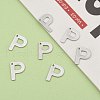 Tarnish Resistant 304 Stainless Steel Letter Charms STAS-O072-P-6