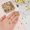 SOFPLATE 600pcs 4 Colors Tibetan Style Alloy Beads Daisy Spacer Beads TIBEB-SP0001-18-3