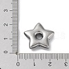 Non-Tarnish 304 Stainless Steel Spacer Beads X-STAS-A088-03P-3
