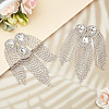 GOMAKERER 2Pcs Iron Tassel Epaulette DIY-GO0001-93A-4