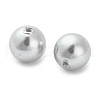 Baking Painted Pearlized Glass Pearl Round Beads X-HY-Q001-02A-04-2