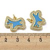 Brass Micro Pave Cubic Zirconia Pendants KK-H457-04G-01-3