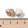 Two Tone Opaque Acrylic Beads MACR-M044-18-3