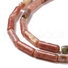 Natural Plum Blossom Jasper Beads Strands G-F247-54-4