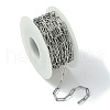 Non-Tarnish 304 Stainless Steel Chains CHS-G017-07P-4