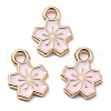Alloy Enamel Charms ENAM-S022-01G-1