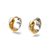 304 Stainless Steel Hoop Earrings EJEW-Z123-01A-GP-4