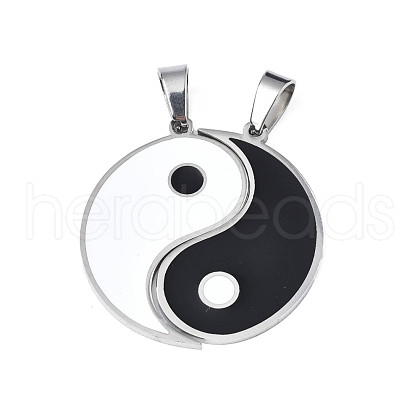 Non-Tarnish 304 Stainless Steel Pendants STAS-N095-096-1