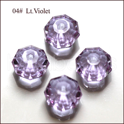 Imitation Austrian Crystal Beads SWAR-F083-4x6mm-04-1