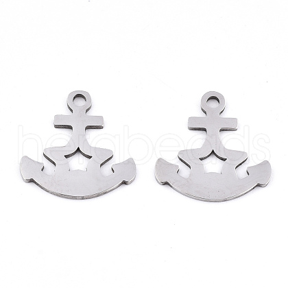 Non-Tarnish 201 Stainless Steel Pendants STAS-S081-051-1