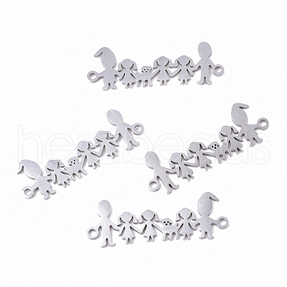 Tarnish Resistant 201 Stainless Steel Links connectors STAS-R104-010P-1