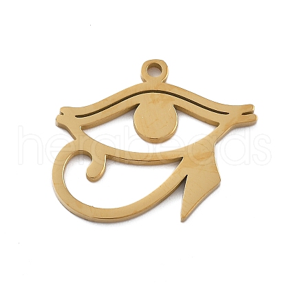 304 Stainless Steel Pendants STAS-I327-11G-1