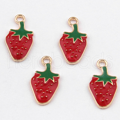 Alloy Enamel Pendants X-PALLOY-N0118-251-1