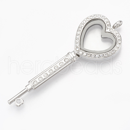Alloy Magnetic Locket Big Pendants PALLOY-T052-05P-1