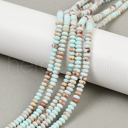 Synthetic Shoushan Stone Beads Strands G-B135-C03-01-1