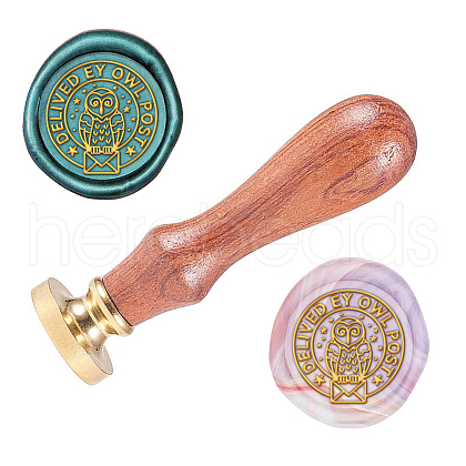 Wax Seal Stamp Set AJEW-WH0208-633-1