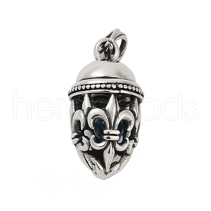 Openable 316 Surgical Stainless Steel Pendants STAS-D304-05AS-1