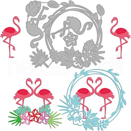 Carbon Steel Cutting Dies Stencils DIY-WH0263-0094-1